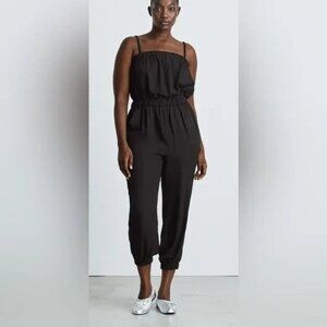 Everlane Black 'Party of One' Sleeveless Jumpsuit for Casual Nights - Size S